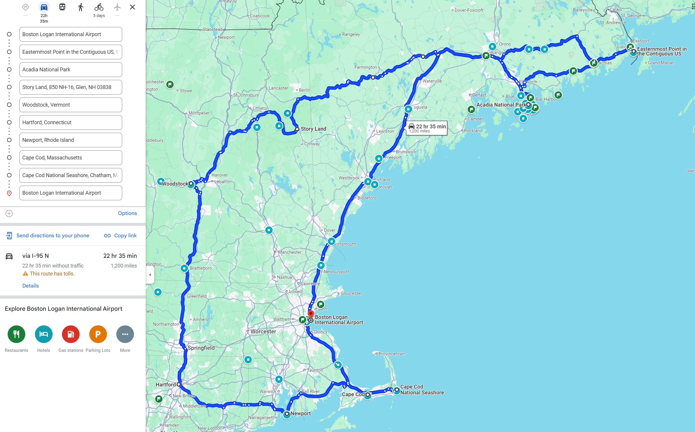 New England Trip